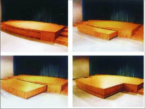 舞臺機械伸縮抬平舞臺